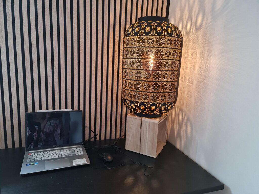 Lampe pour ambiance zen bureau à la maison