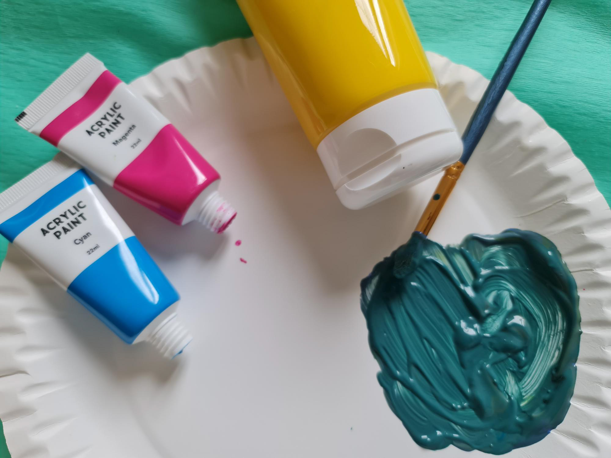 Comment faire du bleu en peinture Quelles couleurs mélanger