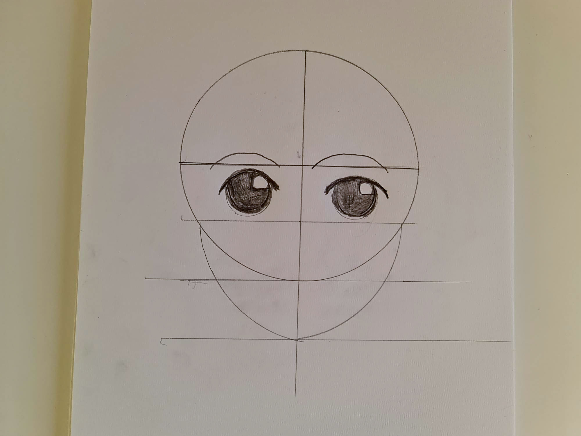 Comment dessiner un visage manga facilement - Méthode simple
