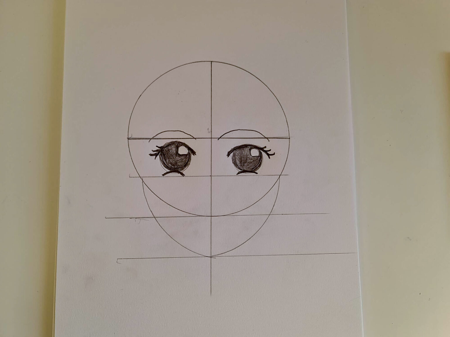 Comment dessiner un visage manga facilement - Méthode simple