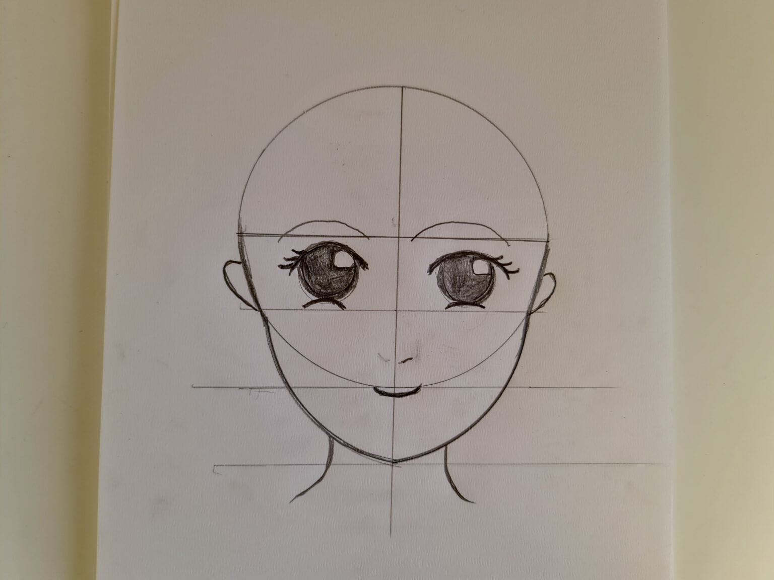 Comment dessiner un visage manga facilement - Méthode simple